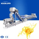 1500 Kg/H Commercial Electric Tomato Saurce /paste Orange /apple /mango Fruit Juice Making Production Line