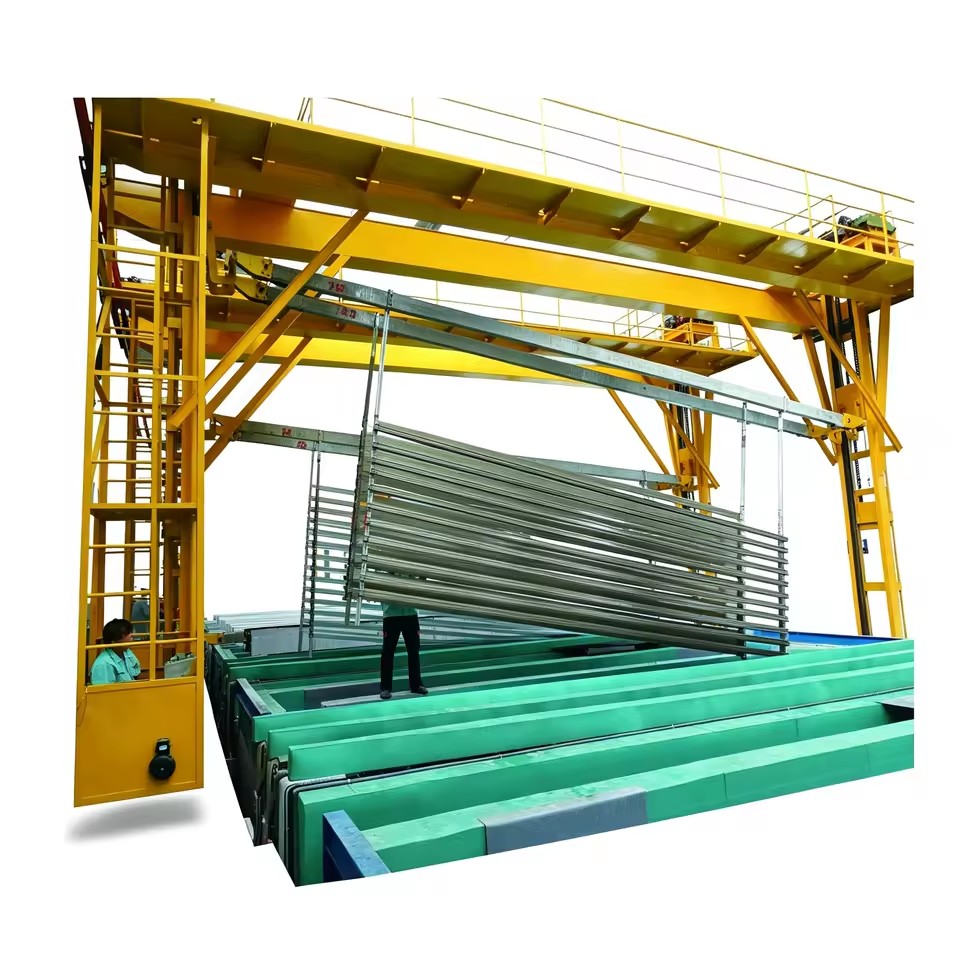 Automatic Aluminum Profile Anodizing Line Complete Anodizing Production Plant Surface Treatment Equipment