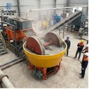 Heavy Duty Gold Grinding Machine Wet Pan Mill 1200 for Sale with Professional Technical Support for Global Mining