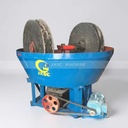 Factory Seller High Quality Stone Rock Gold Ore Grinder Grinding Machine Double Rollers 1100 1500 Wet Pan Mill