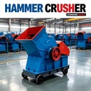 Diesel Hammer Mill Crusher Gold Ore Mining PC600X400 Rock Stone Crushing Equipment