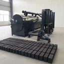 Easy Operation Eco Friendly Complete Wood Briquette Charcoal Manufacturing Machine
