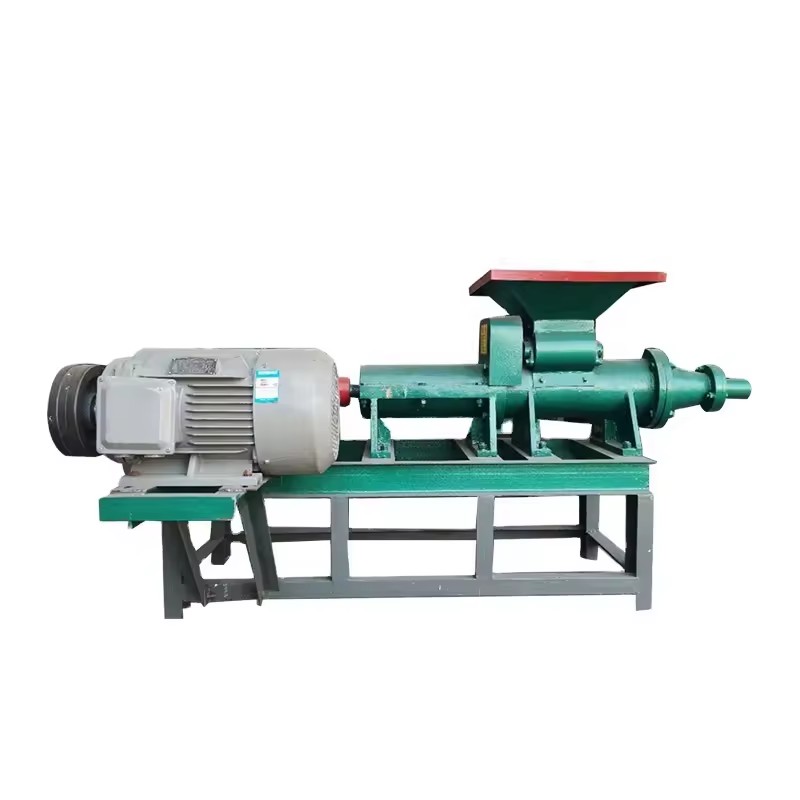 Wood Briquettes Press Charcoal Briquettel Bamboo Charcoal Molding Machine Screw Extruder Machine