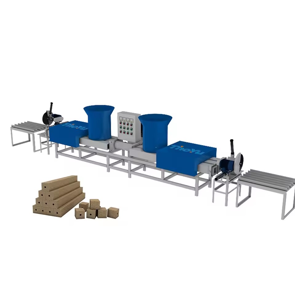 Woodworking Machinery Sawdust Chips Pallet Block Briquette Making Machine