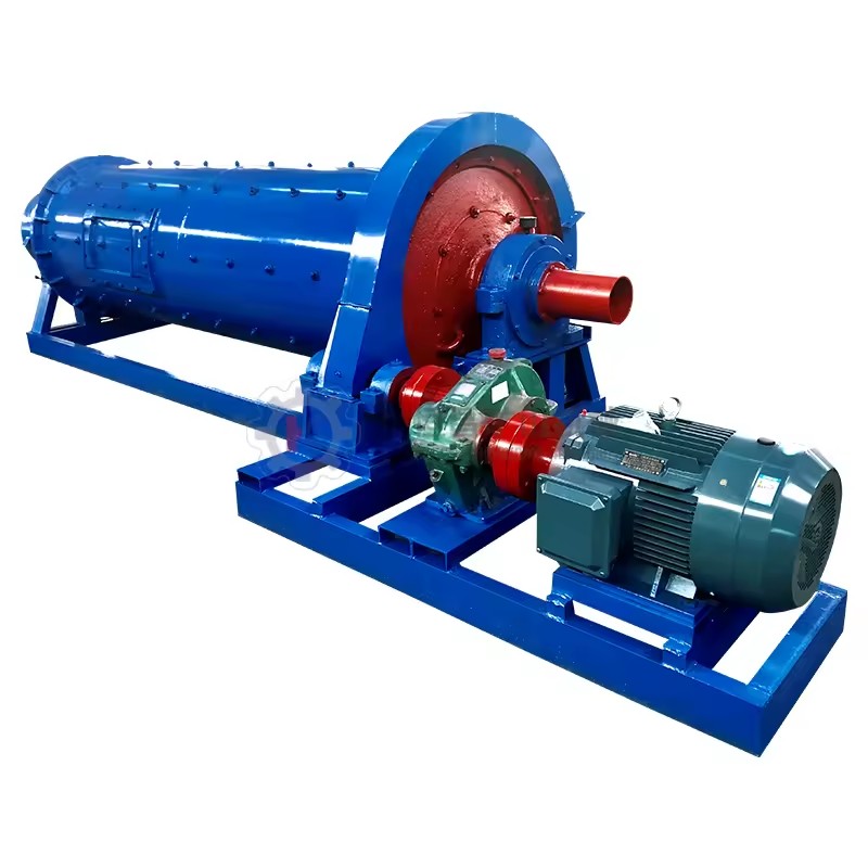Small Mini Scale Wet Process Milling Machine Grind Small Belt Ball Mill for Sale Africa Small Gold Miner