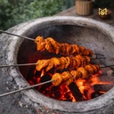 Long-Burning Hexagon 5-7 Hrs Coconut Shell Machine-Made Charcoal Briquettes Restaurant Supply Commercial BBQ Fuel