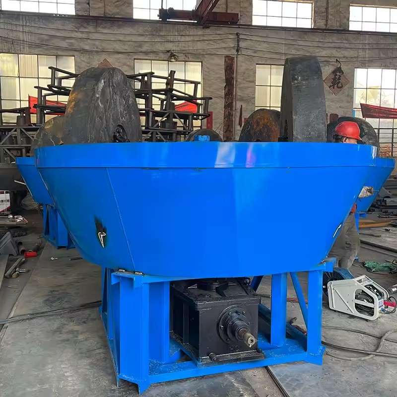 Cost Effective Gold Processing Unit 1000 Kg/H Output Gold Milling Machine Gold Mining Pan