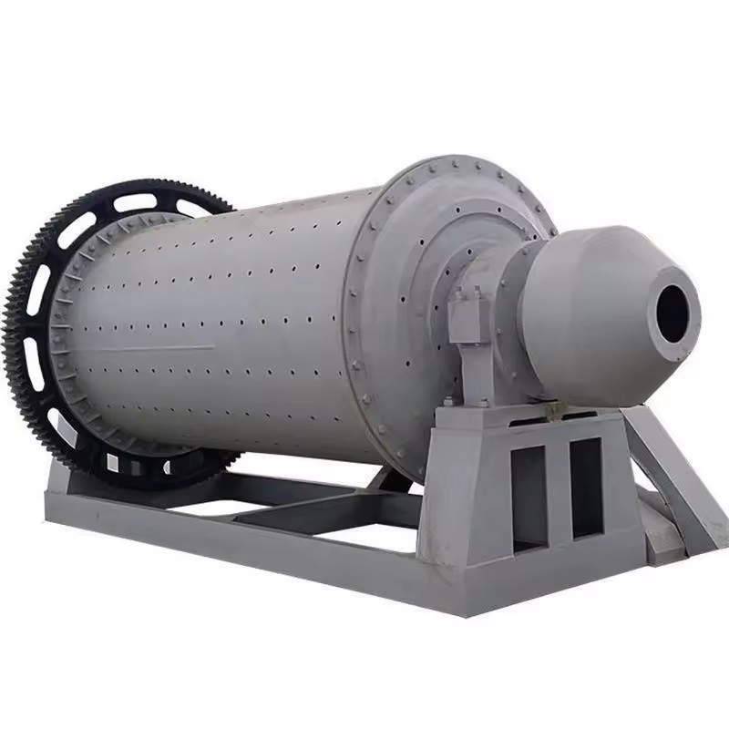 Electric Motor Batch Ball Mill 1tph Small Scale Gold Mining Equipment Calcium Carbonate Talc Clinker Gypsum 0.65-2t