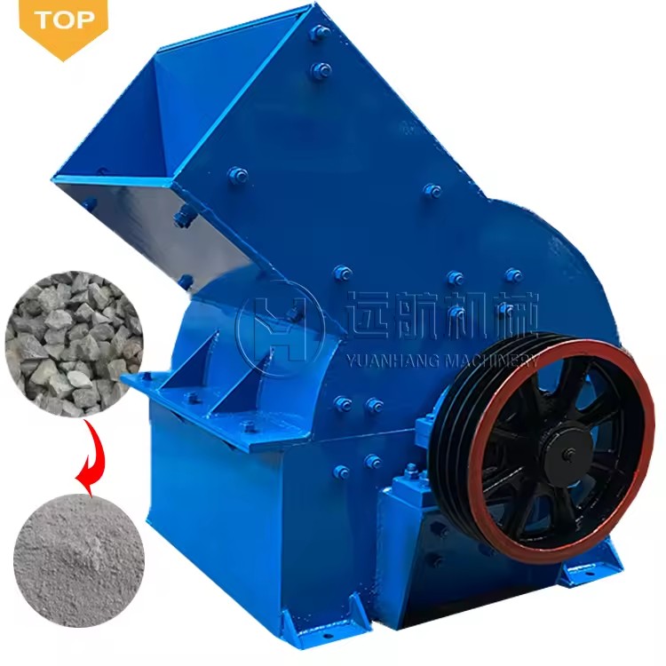 Mining Stone Gold Ore Crusher Concrete Crushing diesel Hammer Mill rubble Crusher Rock Hammer Crusher Machine