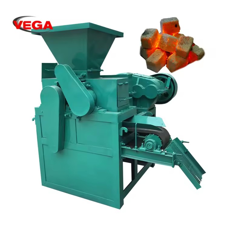 Home Use Automatic Charcoal Briquette Machine with Motor 500kg/h Capacity Easy to Operate PLC Controlled Model