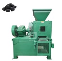 Double Roller Briquette Machine for Coal Dust Metal Powder Charcoal Recycling and Fuel Block Production