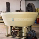5 Tons Per Hour Wet Round Roller 1200B Wet Pan Gold Grinding Mill 1200 Mill Manufacturer with Competitive Price