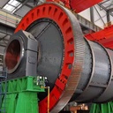 Ball Mill for Sale High Capacity 160-165t/h 6000Kw AC Motor Engine Bearing Gearbox Gear Stone Clinker Grinding