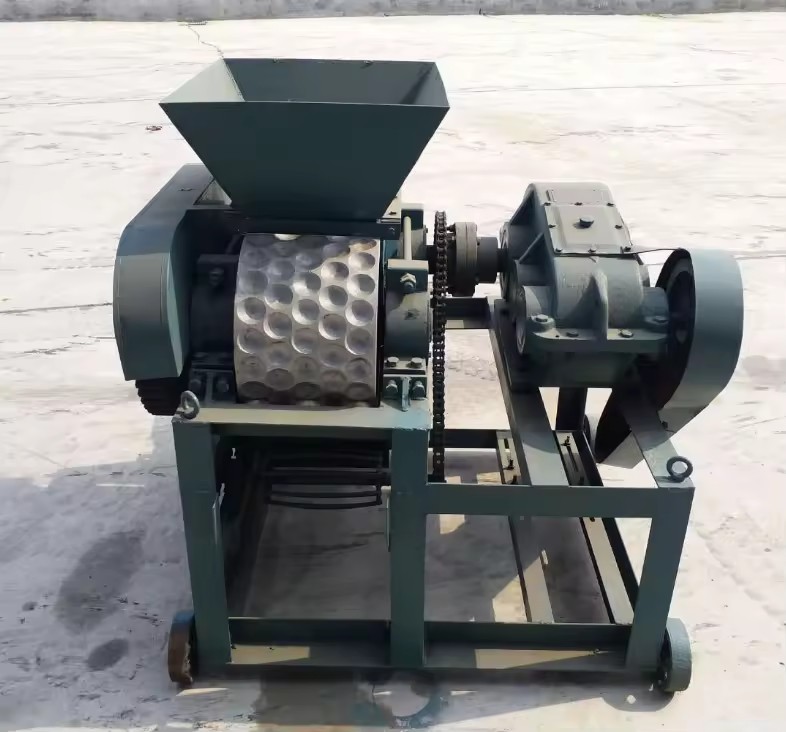 Large Capacity BBQ Charcoal Briquettes Making Machine Mineral Powder Coal Briquetting Machine