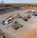 Gold Mining Machinery Gold Ore Processing Equipment Hard Rock Jaw Crusher Ball Mill 5 Tons Small Scale Plant with Shaking Table