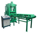 Hydraulic Briquette Press Machine Square Barbecue Combustible Charcoal Briquette Press Machine