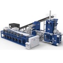 Horizontal 1250ton Steel Iron Metal Chips Briquette Machine