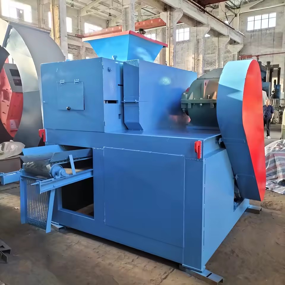 Charcoal Power Press Briquetting Machine Agricultural Briquette Forming Machine Wood Coal Making Plant 22kw AC Motor 12-20t/h