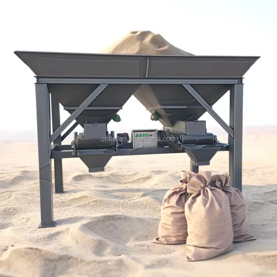 Sandbag Bag Soil Sawdust Briquette Filling Machine