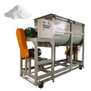 Horizontal Ribbon Mixer Dry Mortar Concrete Briquette Powder Premix Substrate Spice Powder Mixing Packaging Machine Manufacturer