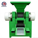 Low Power Cost Sawdust Briquette Machine High Efficiency 260-350kg/h Capacity Oval Shape PLC Core Press Machine