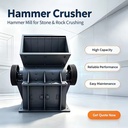 Durable Fine Hammer Crusher Suitable for Aggregate Production Line Hammer Crusher