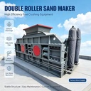 Heavy Duty Wear Resistant Stone Crushing Roll Crushing Mill for Mining Aggregate Processing