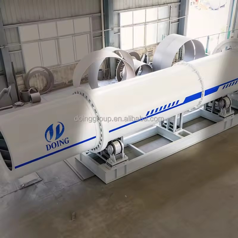 1-5T/H Continuous High Efficiency Biomass Waste Biochar Making Machine & Charcoal Briquette Making Machine Production Line