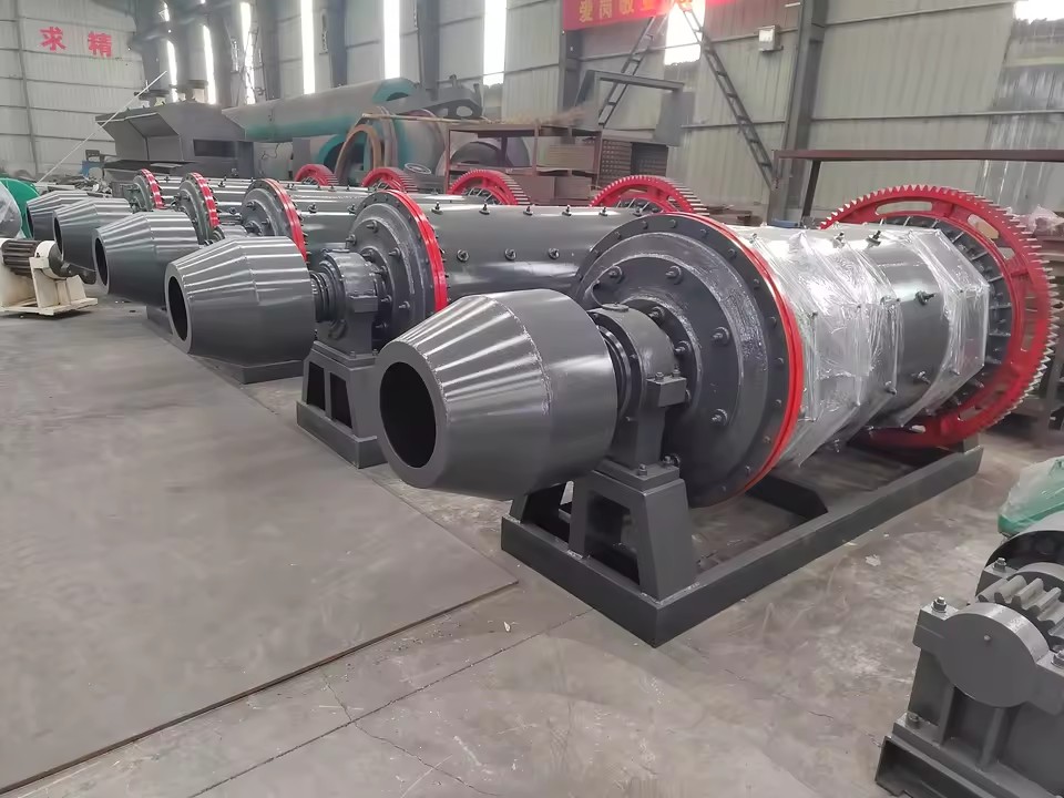 Mini Ball Mill Machine and Parts AC Motor Small Powder Grinding Machinery Wet Dry Processing Mining Stone Automatic Grinding