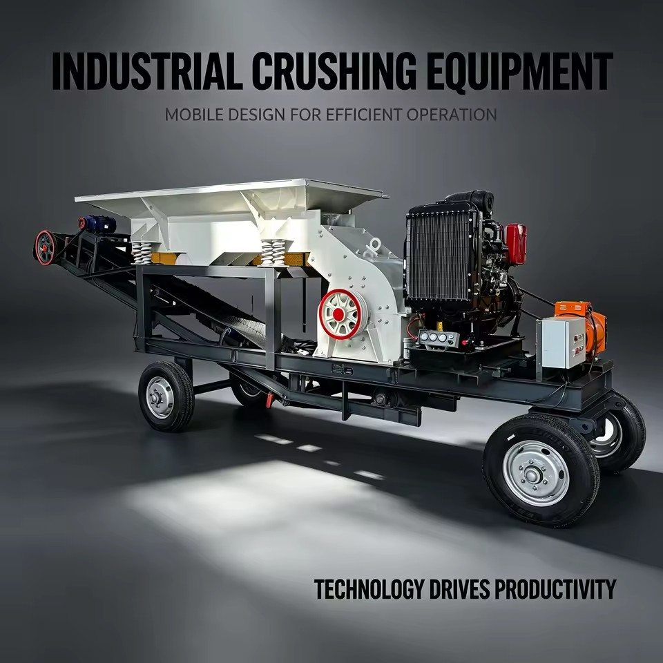 Portable Hammer Mill Machine Small High Quality Rock Crusher Diesel Driven for Smallscale Gold Ore Mining Plant