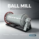 Heavy Duty Long Lifespan Ball Mill Grinding Machine for Mine Waste Reprocessing Station