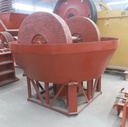 With CIQ Gold Pan Mill, Wet Pan Gold Grinding Mill
