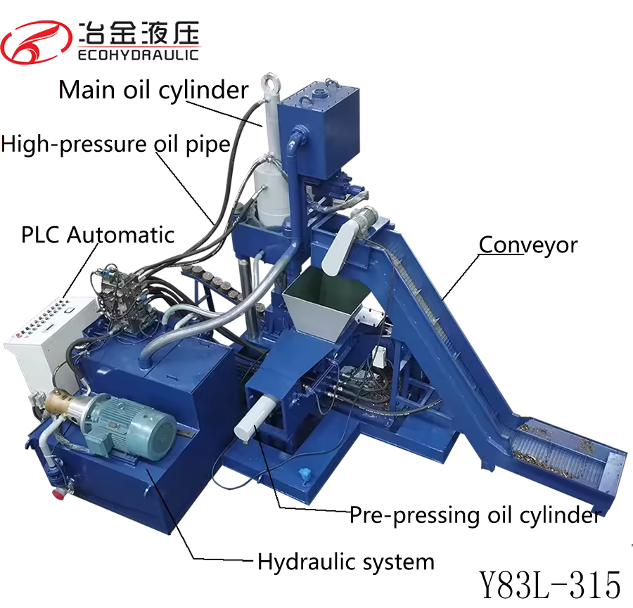 Aluminium Debris Briquette Machine with Factory Price (CE)