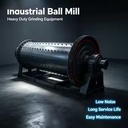 High Efficiency Energy Saving Industrial Ball Mill Grinding Machine for Gold Mining Ore Mineral Processing Plant
