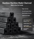 Low Ash Extruded Bamboo Charcoal Bulk Supply Long Combustion Time for Hot Pot and Barbecue Cooking