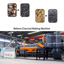 Coconut Rice Husk Pinecone Complete Agri Waste Charcoal Machine Biochar Production Carbon Wood Oven