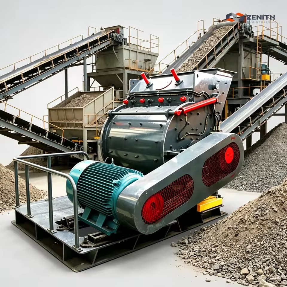 Portable Hammer Mill Stone Crusher - High Efficiency