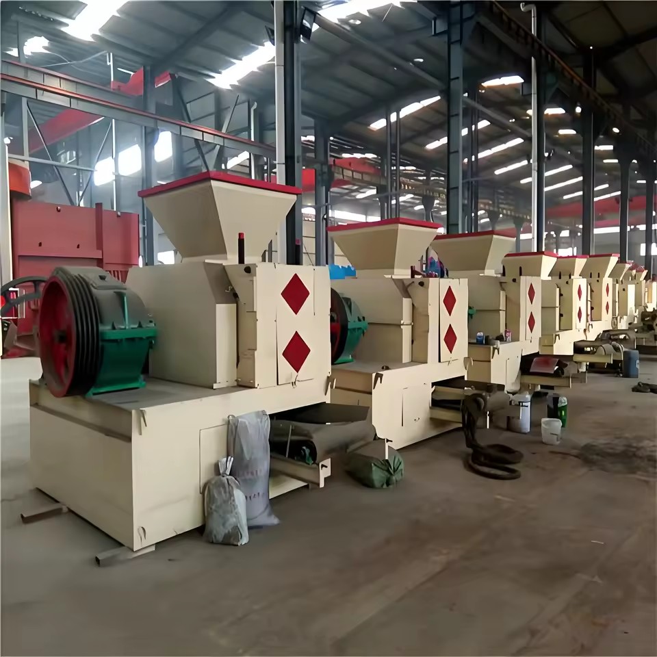 Briquette Production Line with AC Motor Conveyor for Aluminium Ash Slag Lime Low Energy High Forming Rate Custom Shape