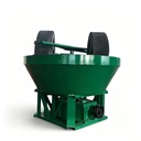 Small Wet Pan Mill 1100 0.5-1.5t/h Output Space-saving Design for Narrow Mine Processing Workshops