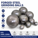 High Impact Forged Grinding Media for Mine Ball Mills with Stable Quality and Competitive Price
