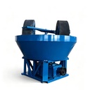 Small Wet Pan Mill 1100 0.6-1.4t/h Anti-corrosion Frame Suitable for Humid Tropical Gold Mining Regions