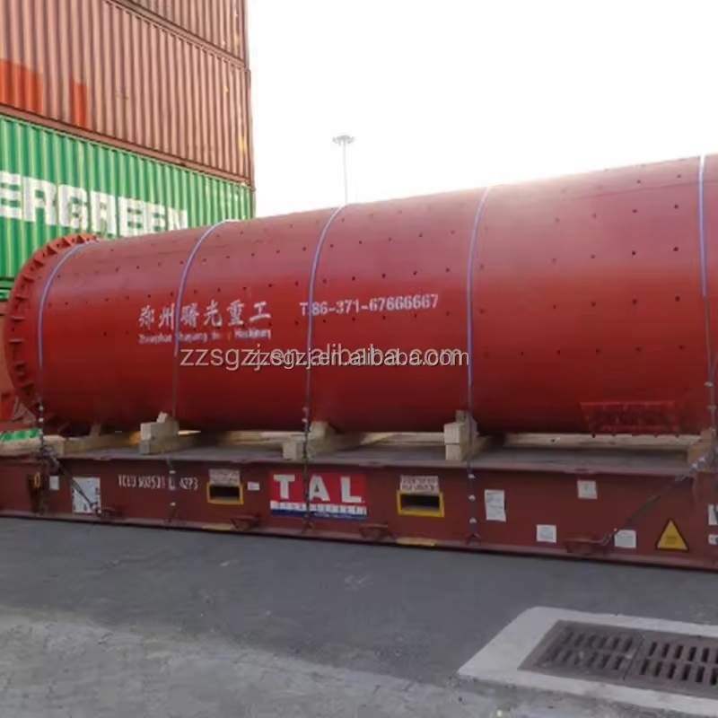 Gold Iron Copper Chrome Zinc Ore Wet Ball Mill Grinding Machine