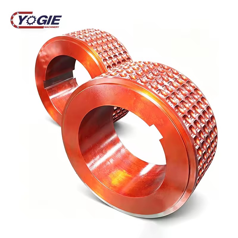Yogie Factory Direct Industrial Switch Gearsball Mill Shell for Carbon Briquette Machine Replacement Rollers Custom Roll Sleeve