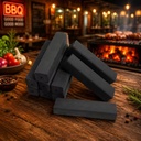 Charcoal Factory Sustainable Bamboo Sawdust Long Burning Odorless Smokeless Briquette BBQ Charcoal 100% Charcoal