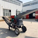 Diesel Engine Hammer Mill Crusher 5-10t/h Gold Ore Rock Stone