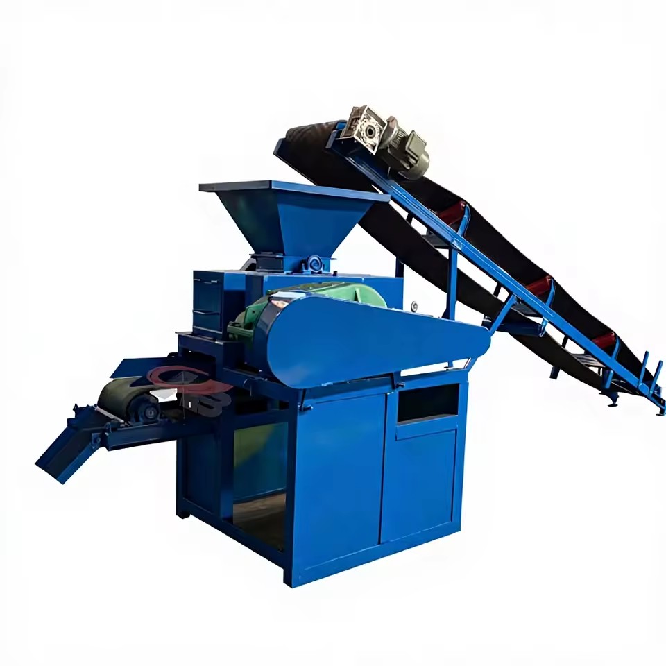 Industrial High Capacity Coal Briquette Ball Press Machine 5.5kw Factory Price Egg Shape Charcoal Dust Compactor