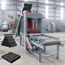 Automatic BBQ Hookah Shisha Charcoal Powder Press Briquette Making Machine with AC Motor Mechanical Press Production Line