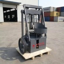 1t/h Fully Automatic Stamping Carbon Rod Machine BBQ Honeycomb Coal Powder Briquettes Punching Machine