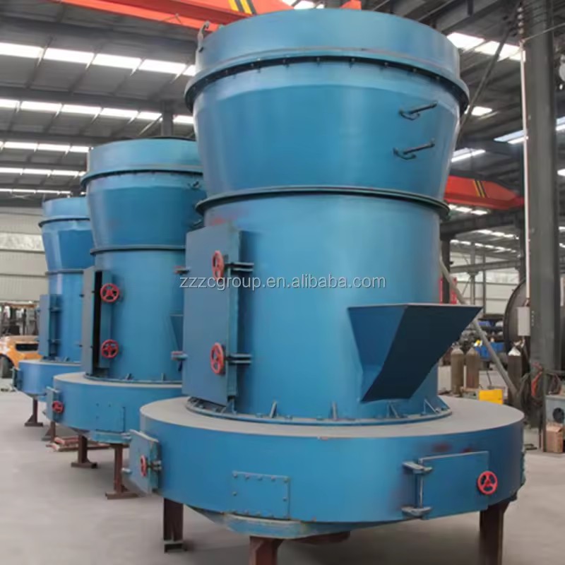 4-Roller Engine-Powered Raymond Grinder Mill for Silica Sand Stone Limestone Grinding 4-55t/h Capacity