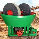 Gold Wet Pan Mill 1500 Model Mining Machinery Gold Ore Manufacturing Plant
